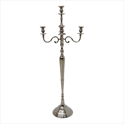 Kerzenstaender silber, 150 cm_side